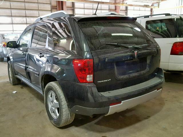 2CKDL33FX86343663 - 2008 PONTIAC TORRENT BLACK photo 3