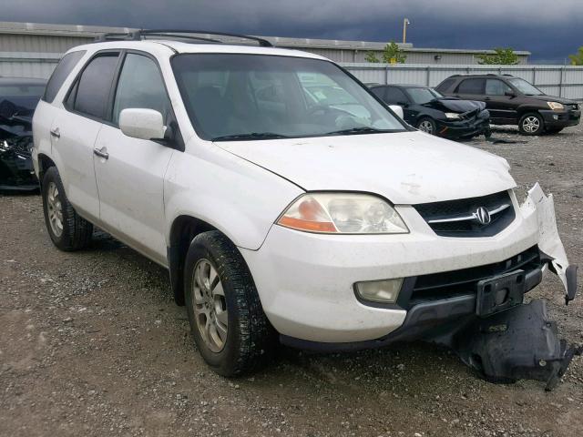 2HNYD18983H531358 - 2003 ACURA MDX TOURIN WHITE photo 1