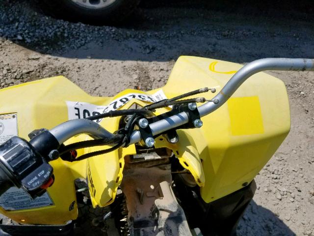 LM4AD41A371100211 - 2007 SUZUKI LT-Z90 YELLOW photo 8