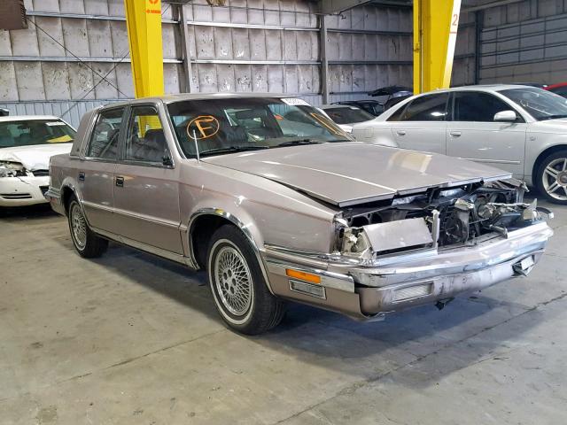 1C3BU6630JD246093 - 1988 CHRYSLER NEW YORKER GOLD photo 1