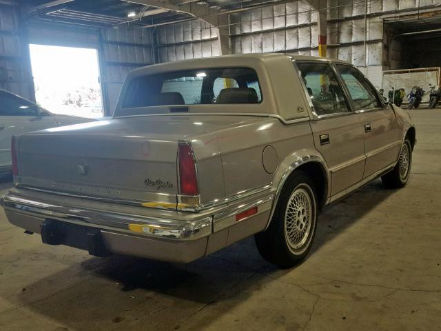 1C3BU6630JD246093 - 1988 CHRYSLER NEW YORKER GOLD photo 4