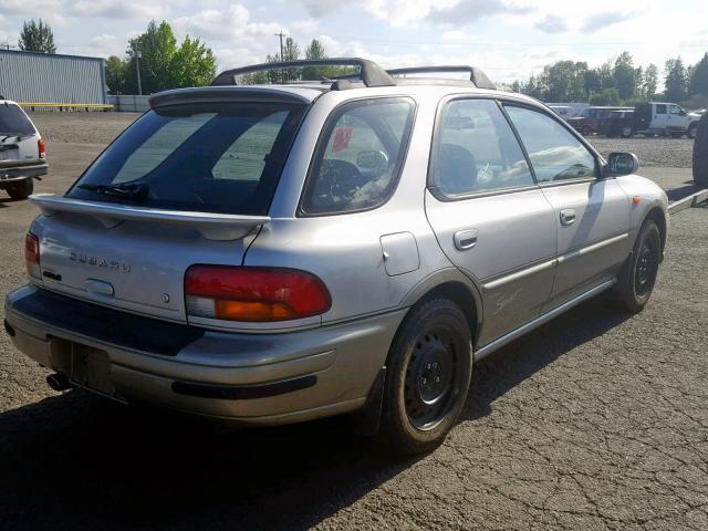 JF1GF48591G804655 - 2001 SUBARU IMPREZA OU SILVER photo 4