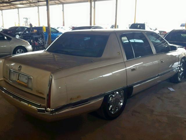 1G6KD52Y9TU293751 - 1996 CADILLAC DEVILLE GOLD photo 4