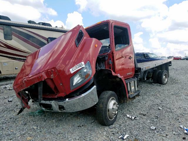 5PVNE8JPXF4S51174 - 2015 HINO 258/268 RED photo 2