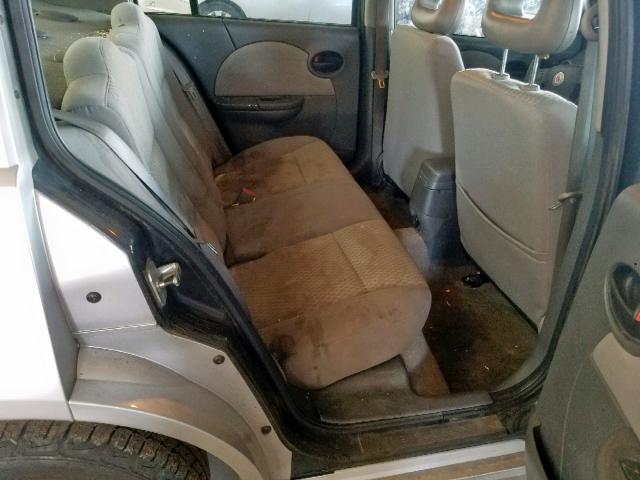 1G8AJ55F77Z127680 - 2007 SATURN ION LEVEL SILVER photo 6