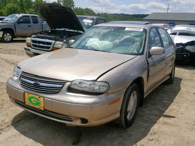 1G1NE52J3Y6188864 - 2000 CHEVROLET MALIBU LS GOLD photo 2