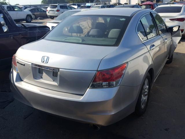 1HGCP26428A025746 - 2008 HONDA ACCORD LXP SILVER photo 4