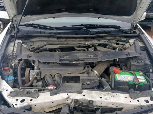 1HGCS128X9A015081 - 2009 HONDA ACCORD EXL WHITE photo 7