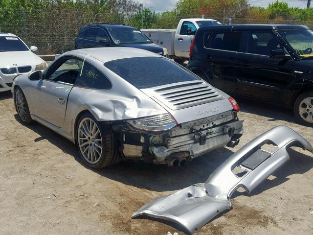 WP0AB2A91AS720839 - 2010 PORSCHE 911 CARRER SILVER photo 3