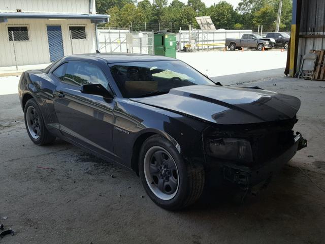 2G1FA1E33D9185987 - 2013 CHEVROLET CAMARO LS BLACK photo 1