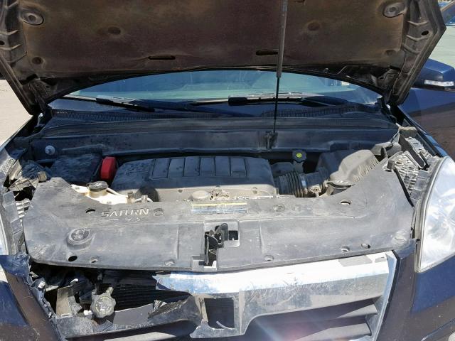 5GZEV23D79J168094 - 2009 SATURN OUTLOOK XR ლურჯი ფოტო 7