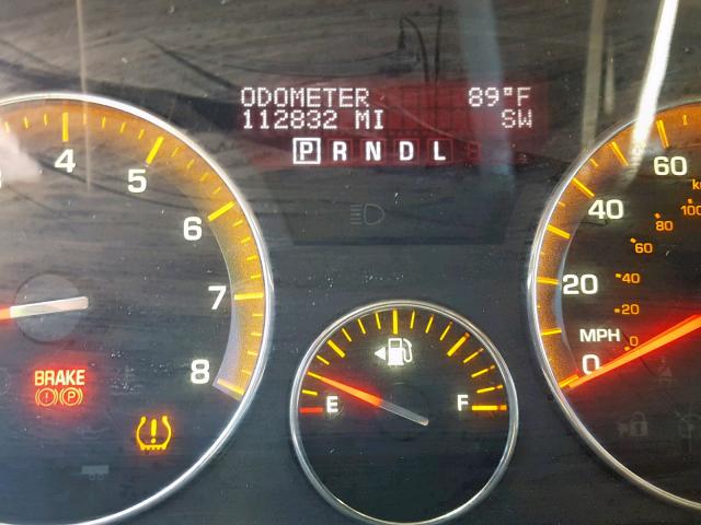 5GZEV23D79J168094 - 2009 SATURN OUTLOOK XR ლურჯი ფოტო 8