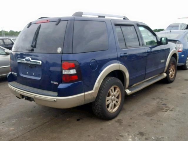 1FMEU74E86UA02097 - 2006 FORD EXPLORER E BLUE photo 4