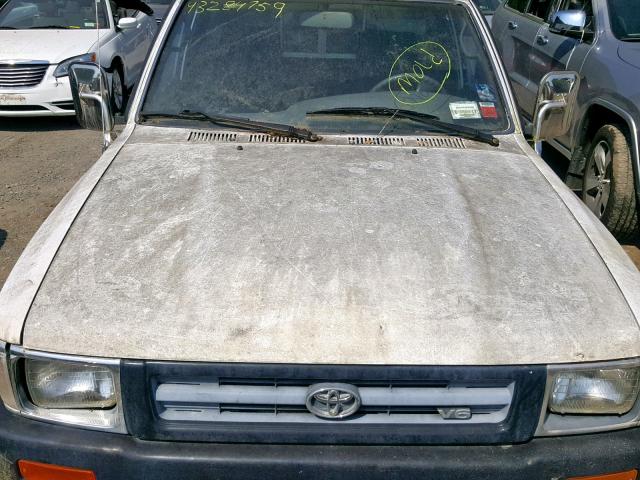 4TAVN01DXRZ253159 - 1994 TOYOTA PICKUP 1/2 WHITE photo 7