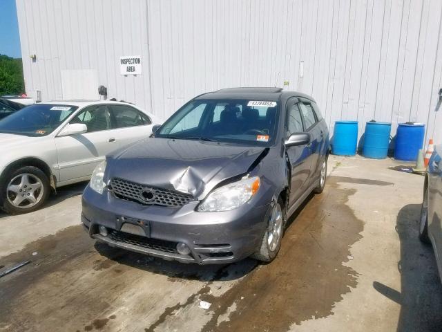 2T1KR32E74C225472 - 2004 TOYOTA MATRIX 灰色 照片 2