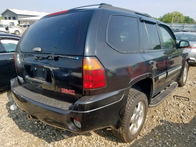 1GKDT13SX22168154 - 2002 GMC ENVOY BLACK photo 4