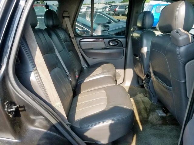 1GKDT13SX22168154 - 2002 GMC ENVOY BLACK photo 6