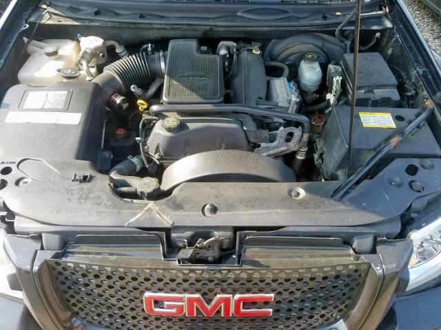 1GKDT13SX22168154 - 2002 GMC ENVOY BLACK photo 7