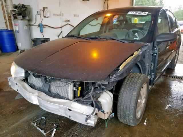 1G8AL58B37Z140347 - 2007 SATURN ION LEVEL BLACK photo 2