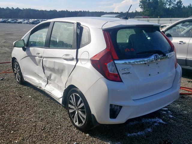 3HGGK5H89FM785724 - 2015 HONDA FIT EX WHITE photo 3