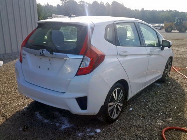 3HGGK5H89FM785724 - 2015 HONDA FIT EX WHITE photo 4