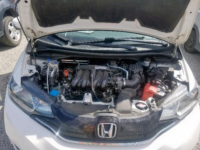 3HGGK5H89FM785724 - 2015 HONDA FIT EX WHITE photo 7