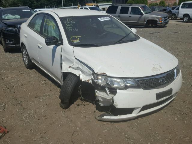 KNAFU4A25C5634608 - 2012 KIA FORTE EX WHITE photo 1