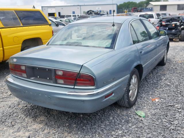 1G4CW54K544146764 - 2004 BUICK PARK AVENU BLUE photo 4