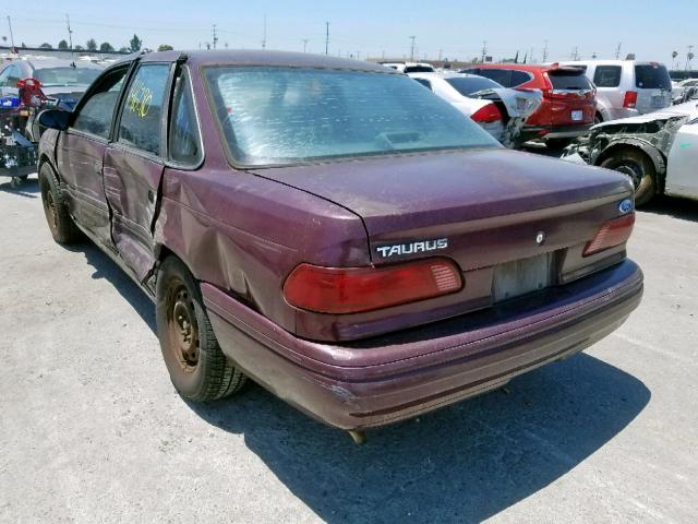 1FACP5240PA270877 - 1993 FORD TAURUS GL GRAY photo 3