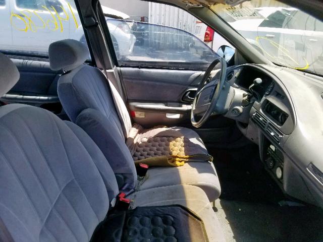 1FACP5240PA270877 - 1993 FORD TAURUS GL GRAY photo 5