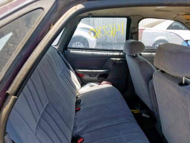 1FACP5240PA270877 - 1993 FORD TAURUS GL GRAY photo 6