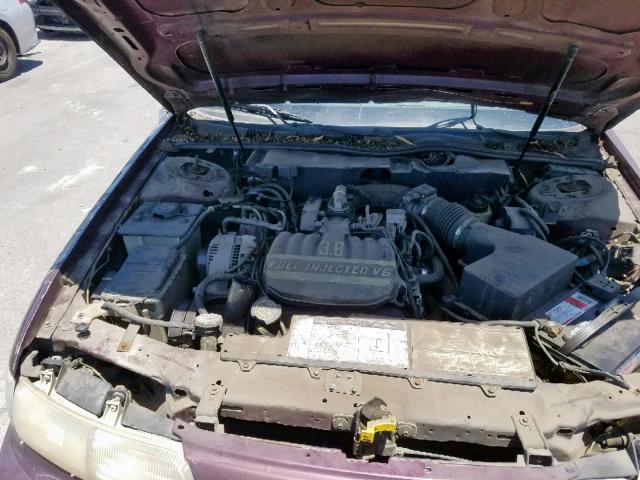 1FACP5240PA270877 - 1993 FORD TAURUS GL GRAY photo 7