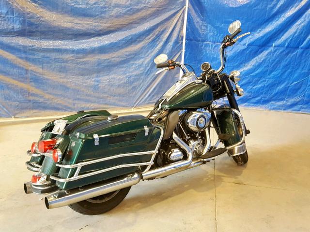 1HD1FHM16CB653122 - 2012 HARLEY-DAVIDSON FLHP POLIC GREEN photo 4