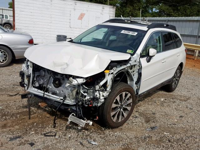 4S4BSENC4H3406131 - 2017 SUBARU OUTBACK 3. WHITE photo 2