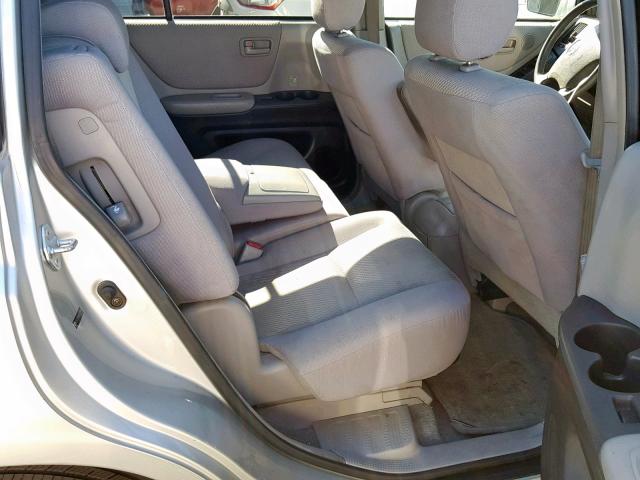 JTEDP21A460103989 - 2006 TOYOTA HIGHLANDER SILVER photo 6