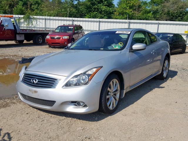 JN1CV6EL1CM471840 - 2012 INFINITI G37 SILVER photo 2