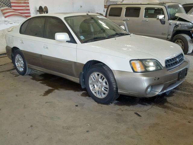 4S3BE686347202656 - 2004 SUBARU LEGACY OUT WHITE photo 1