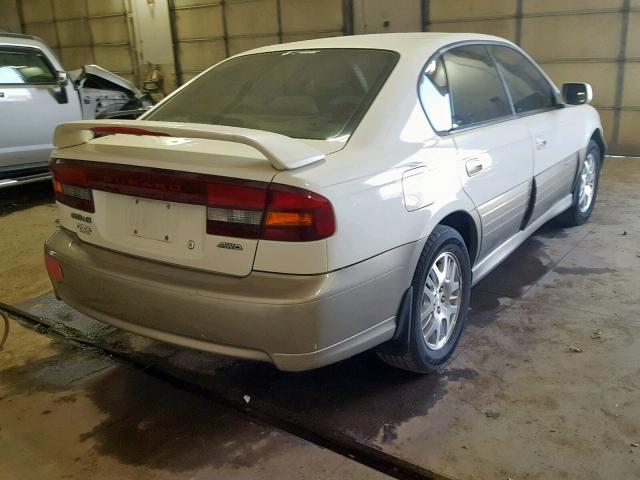 4S3BE686347202656 - 2004 SUBARU LEGACY OUT WHITE photo 4