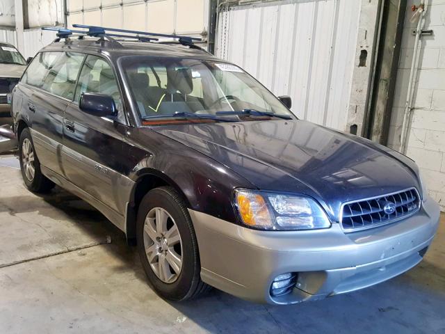 4S3BH815647606569 - 2004 SUBARU LEGACY OUT BLACK photo 1