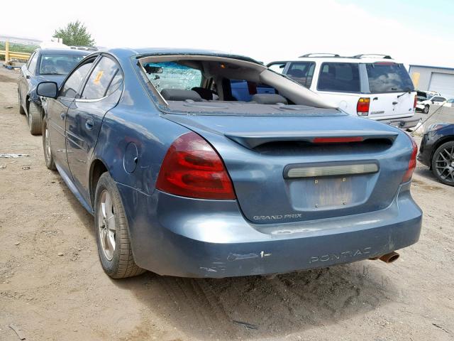 2G2WP552261113298 - 2006 PONTIAC GRAND PRIX BLUE photo 3