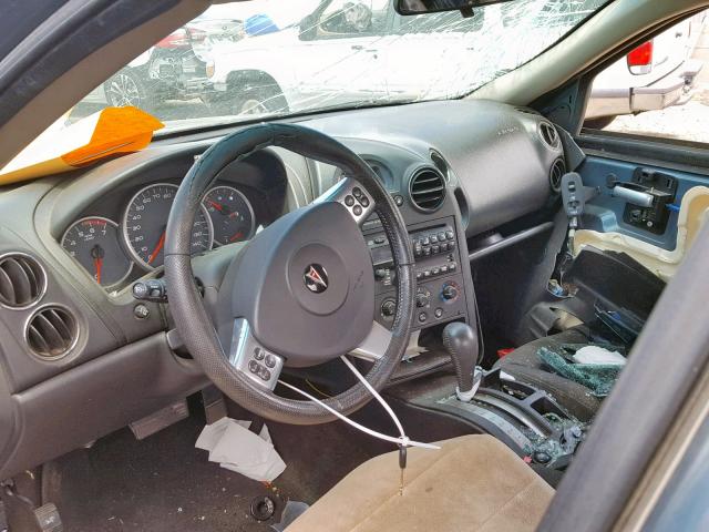 2G2WP552261113298 - 2006 PONTIAC GRAND PRIX BLUE photo 9