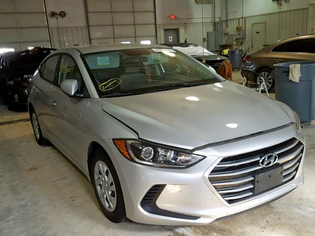 5NPD74LF0JH310609 - 2018 HYUNDAI ELANTRA SE SILVER photo 1