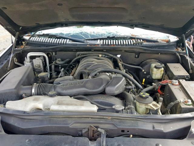 1FMEU74816UA44525 - 2006 FORD EXPLORER E BLACK photo 7