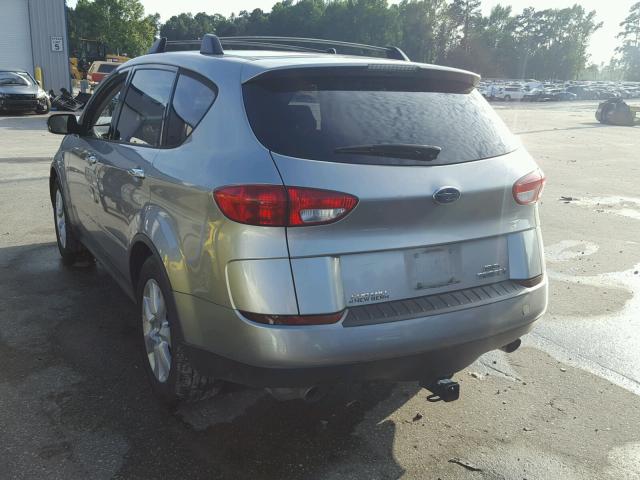 4S4WX85D174410451 - 2007 SUBARU B9 TRIBECA SILVER photo 3