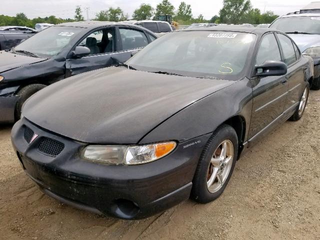 1G2WP52K9XF283785 - 1999 PONTIAC GRAND PRIX BLACK photo 2