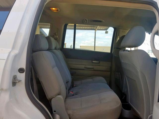 1D8HB48P47F584062 - 2007 DODGE DURANGO SL WHITE photo 6