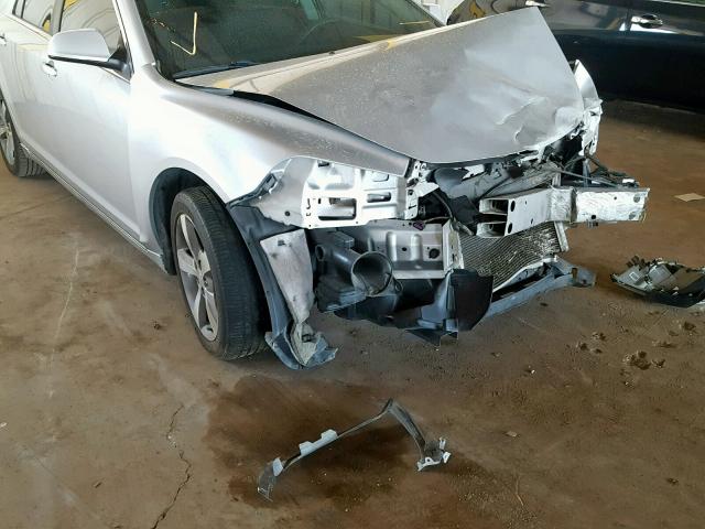 1G1ZC5E15BF346471 - 2011 CHEVROLET MALIBU 1LT 银色 照片 10