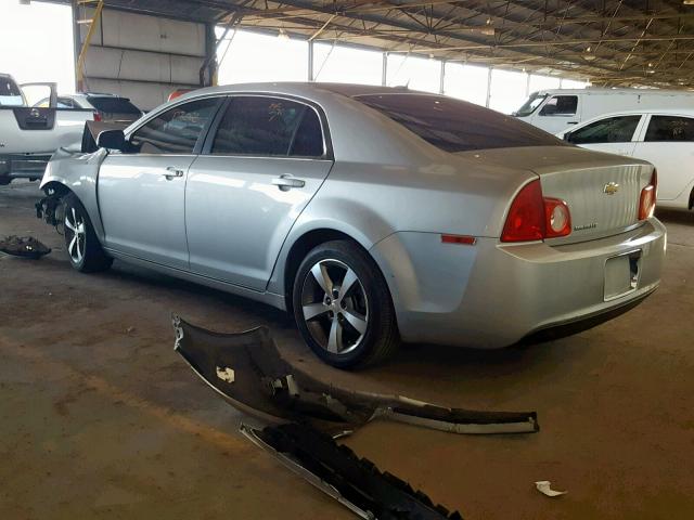 1G1ZC5E15BF346471 - 2011 CHEVROLET MALIBU 1LT 银色 照片 3