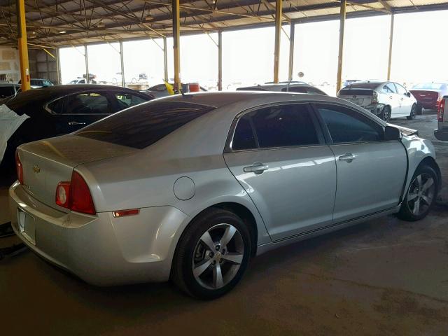 1G1ZC5E15BF346471 - 2011 CHEVROLET MALIBU 1LT 银色 照片 4