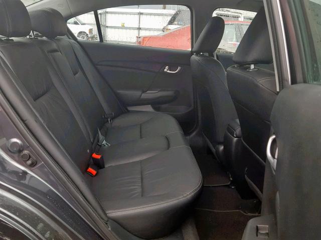 19XFB2F92DE014260 - 2013 HONDA CIVIC EXL 灰色 照片 6